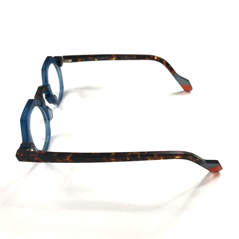 Anne et Valentin Brutalism Raw 3 40-27-147 France Blue Tortoise 20A15 MINT HRJ - Picture 4 of 14
